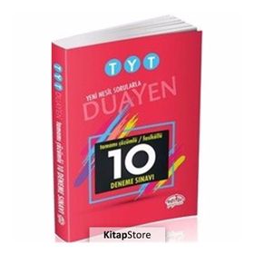 Editör Yayınevi TYT Tamamı Çözümlü Fasiküllü 10 Adet Deneme Sınavı