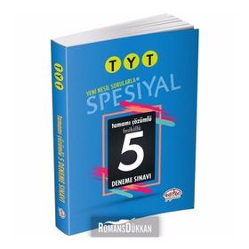 Editör Yayınevi TYT Tamamı Çözümlü Fasiküllü 5 Adet Deneme Sınavı
