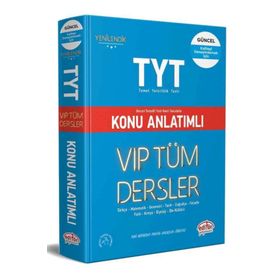 Editör Yayınevi - TYT VIP Tüm Dersler Konu Anlatımlı