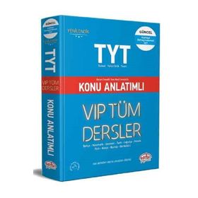 Editör Yayınevi - TYT VIP Tüm Dersler Konu Anlatımlı