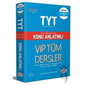 Editör Yayınevi - TYT VIP Tüm Dersler Konu Anlatımlı