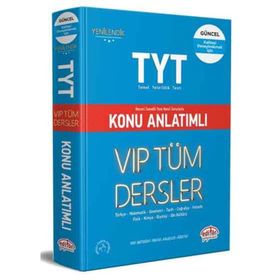 Editör Yayınevi - TYT VIP Tüm Dersler Konu Anlatımlı