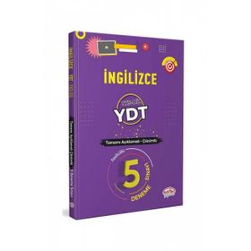 Editör Yayınevi YDT YKS- DİL İngilizce Tamamı Çözümlü 5 Deneme