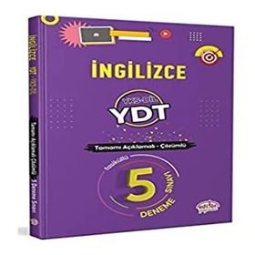 Editör Yayınevi YDT YKS- DİL İngilizce Tamamı Çözümlü 5 Deneme