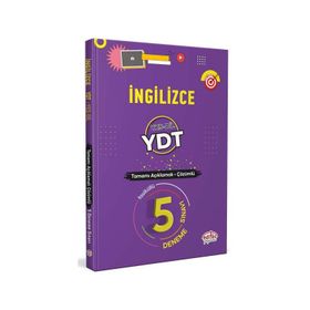 Editör Yayınevi YDT YKS- DİL İngilizce Tamamı Çözümlü 5 Deneme