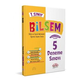 Editör Yayınları - 1. Sınıf Bilsem Hazırlık 5 Deneme