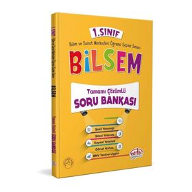 Editör Yayınları 1. Sınıf Bilsem Tamamı Çözümlü Soru Bankası