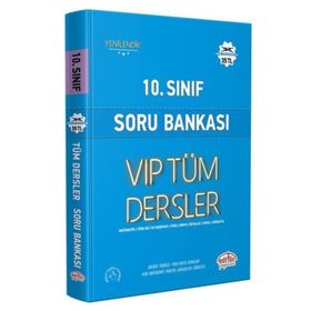 Editör Yayınları 10. Sınıf Mavi Kitap Tüm Dersler Soru Bankası