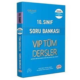 Editör Yayınları 10. Sınıf Mavi Kitap Tüm Dersler Soru Bankası