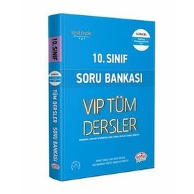 Editör Yayınları 10. Sınıf Mavi Kitap Tüm Dersler Soru Bankası
