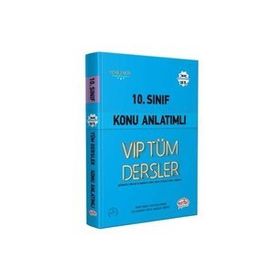 Editör Yayınları 10. Sınıf Mavi Kitap VIP Tüm Dersler Konu Anlatımlı