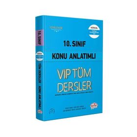 Editör Yayınları 10. Sınıf Mavi Kitap VIP Tüm Dersler Konu Anlatımlı