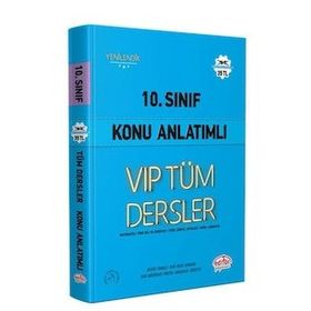 Editör Yayınları 10. Sınıf Mavi Kitap VIP Tüm Dersler Konu Anlatımlı