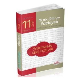 Editör Yayınları - 11. Sınıf Türk Dili ve Edebiyatı Öğretmenin Ders Notları