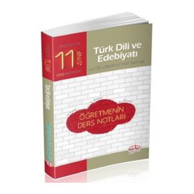 Editör Yayınları - 11. Sınıf Türk Dili ve Edebiyatı Öğretmenin Ders Notları