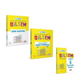 Editör Yayınları - 2. Sınıf Bilsem Konu Soru ve Deneme Seti 3 Kitap