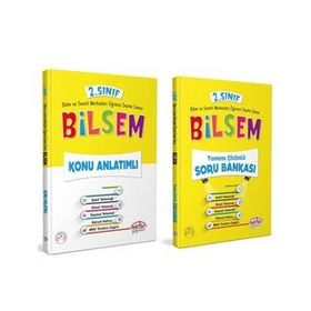 Editör Yayınları 2. Sınıf Bilsem Konu ve Soru Bankası Seti 2 Kitap
