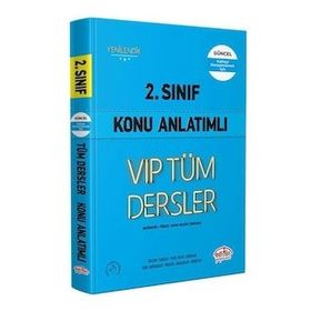 Editör Yayınları - 2. Sınıf Vip Tüm Dersler Konu Anlatımlı Mavi Kitap