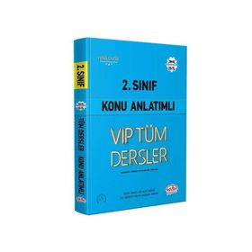 Editör Yayınları - 2. Sınıf Vip Tüm Dersler Konu Anlatımlı Mavi Kitap