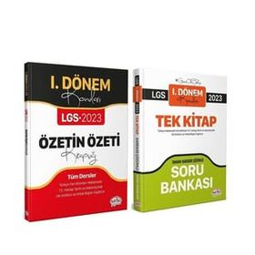 Editör Yayınları 2023 8.Sınıf LGS Tüm Dersler 1.Dönem Konu ve Soru Bankası Seti 2 Kitap