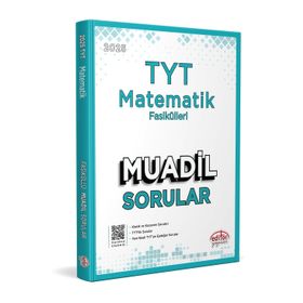 Editör Yayınları 2024 TYT Matematik Fasikülleri Muadil Sorular