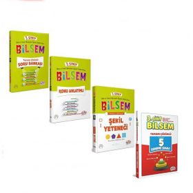 Editör Yayınları 3. Sınıf Bilsem Hazırlık 4 Kitap Set