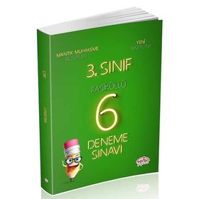 Editör Yayınları 3. Sınıf Fasiküllü 6 Deneme Sınavı