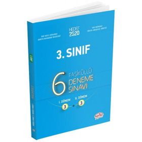 Editör Yayınları 3. Sınıf Fasiküllü 6 Deneme Sınavı