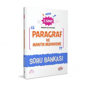 Editör Yayınları 3. Sınıf Paragraf ve Mantık Muhakeme Soru Bankası