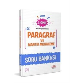 Editör Yayınları 3. Sınıf Paragraf ve Mantık Muhakeme Soru Bankası