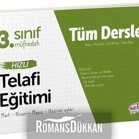 Editör Yayınları 3. Sınıf Tüm Dersler Hızlı Telafi Eğitimi