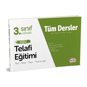 Editör Yayınları 3. Sınıf Tüm Dersler Hızlı Telafi Eğitimi