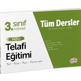 Editör Yayınları 3. Sınıf Tüm Dersler Hızlı Telafi Eğitimi