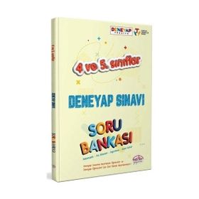 Editör Yayınları - 4. 5. Sınıf Deneyap Soru Bankası