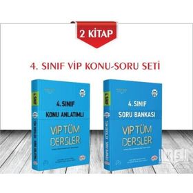 Editör Yayınları 4. Sınıf Tüm Dersler Seti 2 Kitap