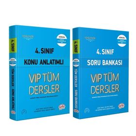 Editör Yayınları 4. Sınıf Tüm Dersler Seti 2 Kitap