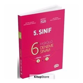 Editör Yayınları 5. Sınıf 3+3 Deneme Sınavı