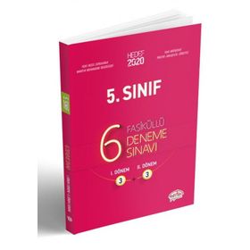 Editör Yayınları 5. Sınıf 3+3 Deneme Sınavı