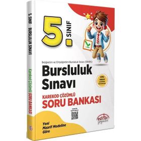 Editör Yayınları - 5. Sınıf Bursluluk Sınavı Güncel Soru Bankası