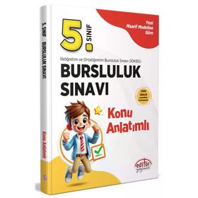 Editör Yayınları - 5. Sınıf Bursluluk Sınavı Konu Anlatımlı