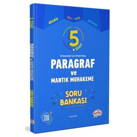 Editör Yayınları 5 Sınıf Paragraf ve Mantık Muhakeme Soru Bankası