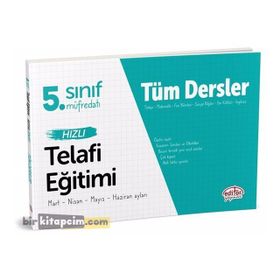 Editör Yayınları 5. Sınıf Tüm Dersler Hızlı Telafi Eğitimi