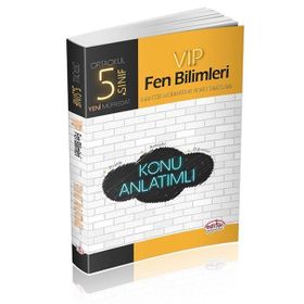 Editör Yayınları - 5. Sınıf VIP Konu Anlatımlı Fen Bilimleri