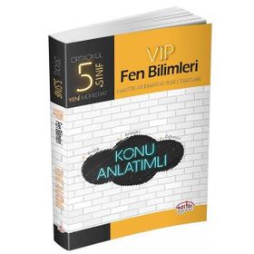 Editör Yayınları - 5. Sınıf VIP Konu Anlatımlı Fen Bilimleri