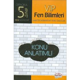 Editör Yayınları - 5. Sınıf VIP Konu Anlatımlı Fen Bilimleri
