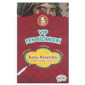 Editör Yayınları - 5. Sınıf VIP Konu Anlatımlı Fen Bilimleri
