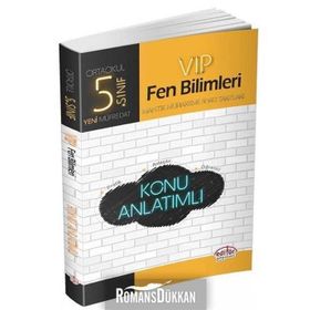 Editör Yayınları - 5. Sınıf VIP Konu Anlatımlı Fen Bilimleri