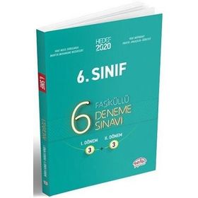 Editör Yayınları 6. Sınıf 3+3 Deneme Sınavı