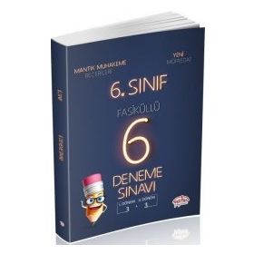 Editör Yayınları 6. Sınıf 6 Fasiküllü Deneme Sınavı
