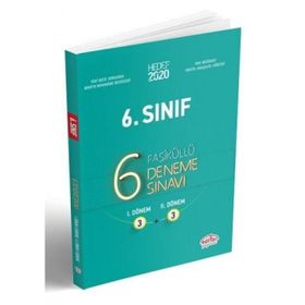 Editör Yayınları 6. Sınıf 6 Fasiküllü Deneme Sınavı